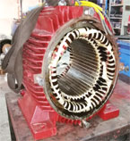 Ac 160 kw kompresor motor sarım